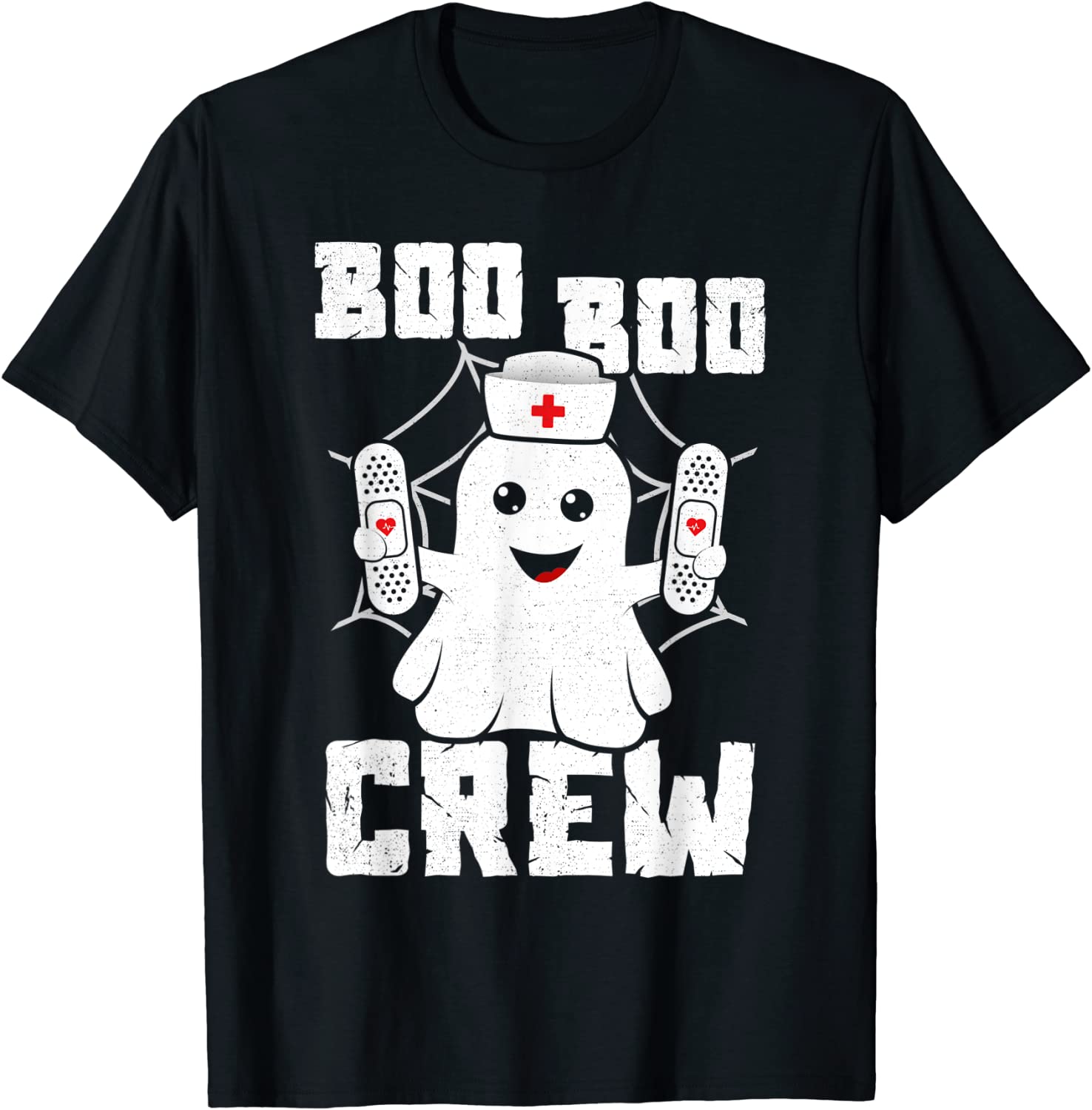 Ghost Boo Boo Crew Nurse Shirt