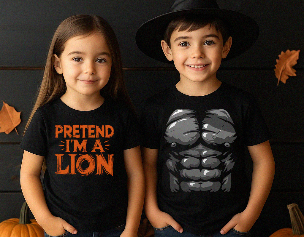 Funny Youth Halloween T-Shirt - Adults / Kids